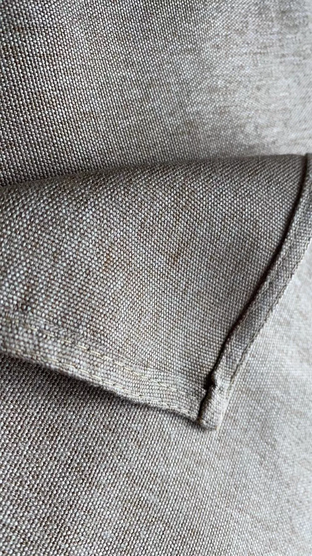 crocheted polyester and cotton satin band cloth napkin in stock inventory reserve warehouse bank clearance