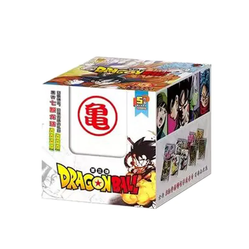 wholesale New Dragon Ball Collection Cards Box Anime hobby kid gift Toy box Game Goku figure SSP Flash rare cards