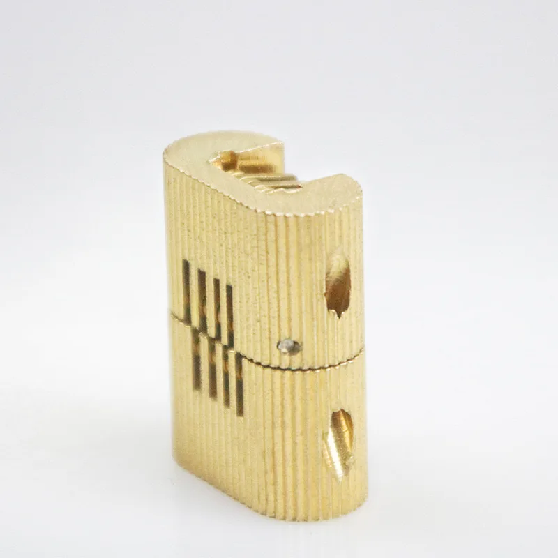 One character concealed hinge gift box door & window copper cylinder concealed hinge water bucket  pure copper concealed hinge