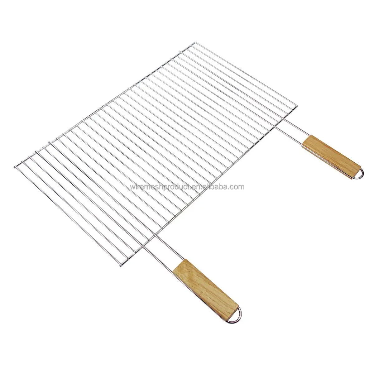 Metal Cooking Grates Round BBQ Wire Mesh Grill Net Non-stick and Heat Resistance Barbecue Mesh