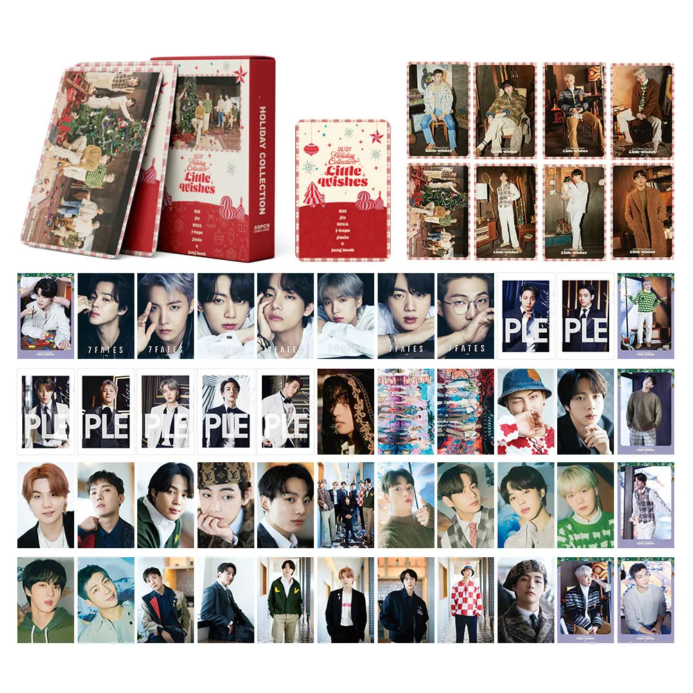 54 шт./компл. KPOP Bangtan boys открытки JIMIN JIN RM JK бумажные ремесла V JHOPE SUGA фотокарты карта души 7 масла ломо