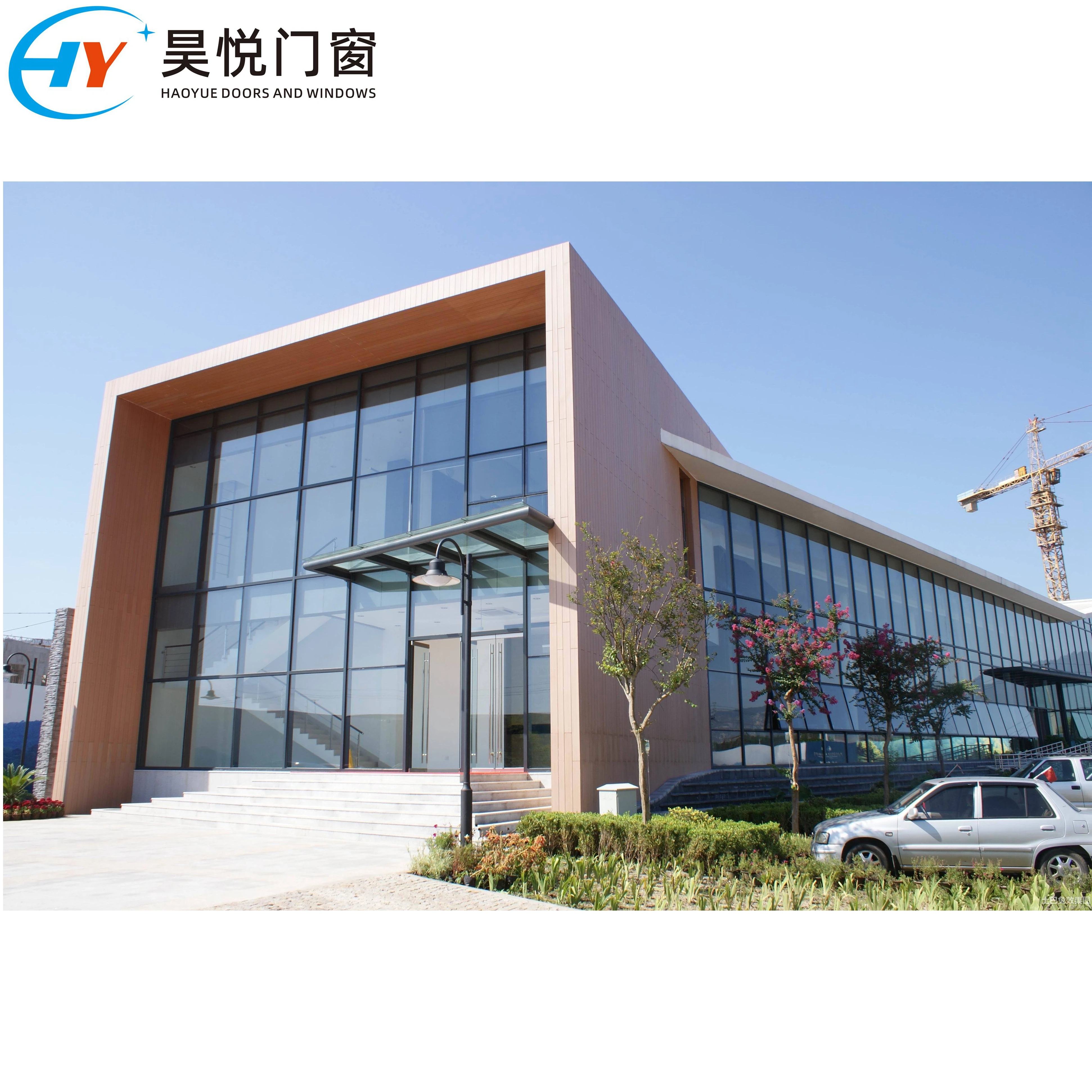 Building Exterior Facade Glazing Architectural Glass Curtain Walls