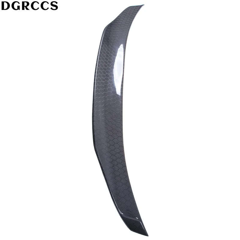 Original Infiniti G series G25 G35 G37 4Door Sedan PSM style Honeycomb carbon fiber non perforated rear spoiler trunk 2007-2014