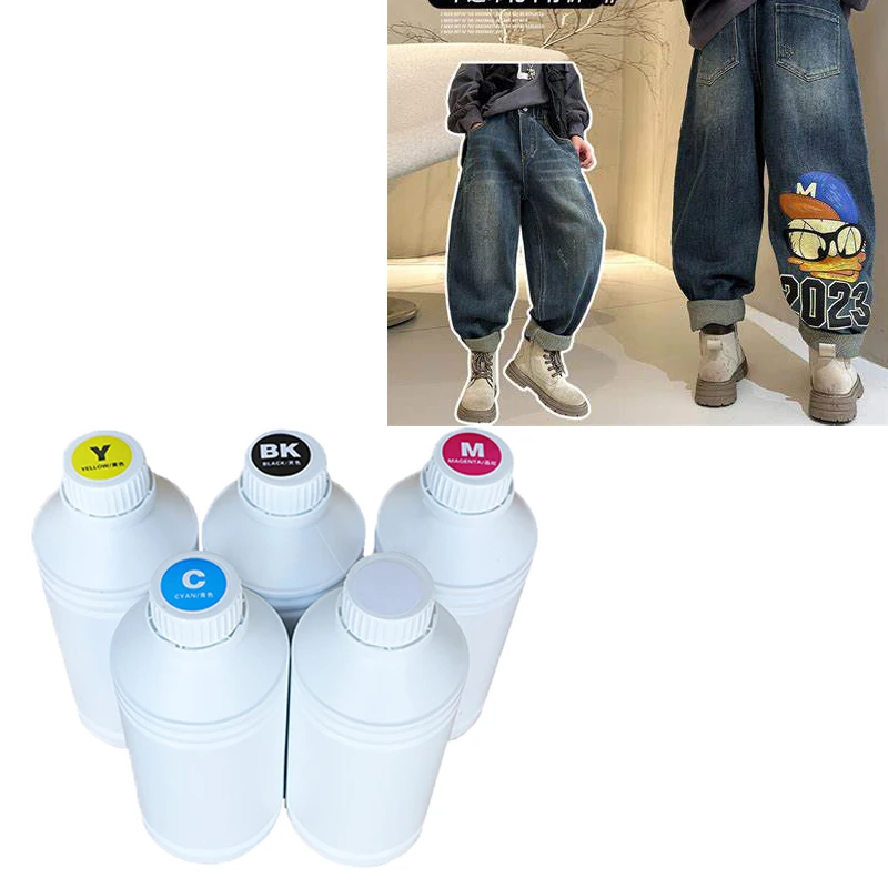 1000ML Free Sample Wholesalers Digital DTF Textile Ink For Epson Transfer I3200 4720 L1800 L805 All Printing Printers