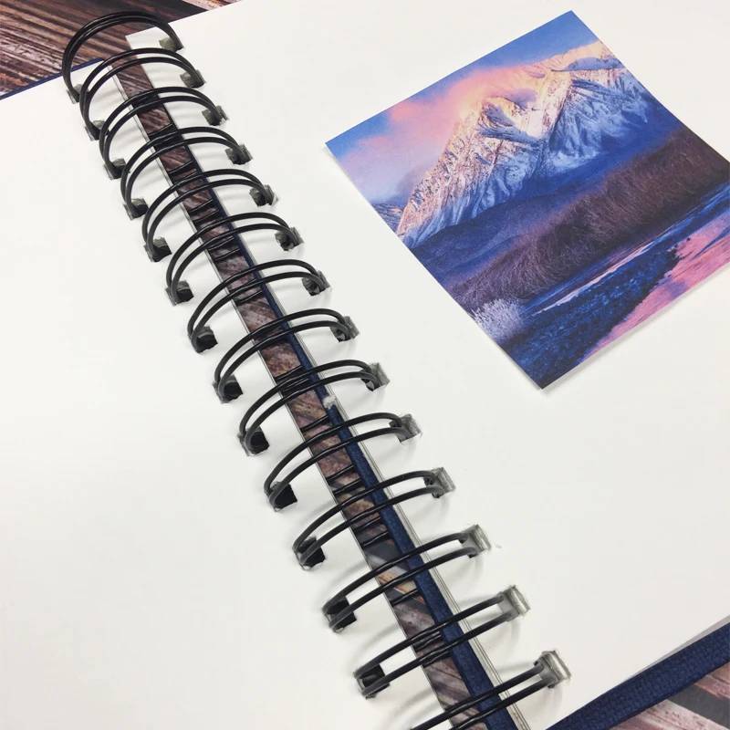 korea hard cover scrapbook style kraft photo album