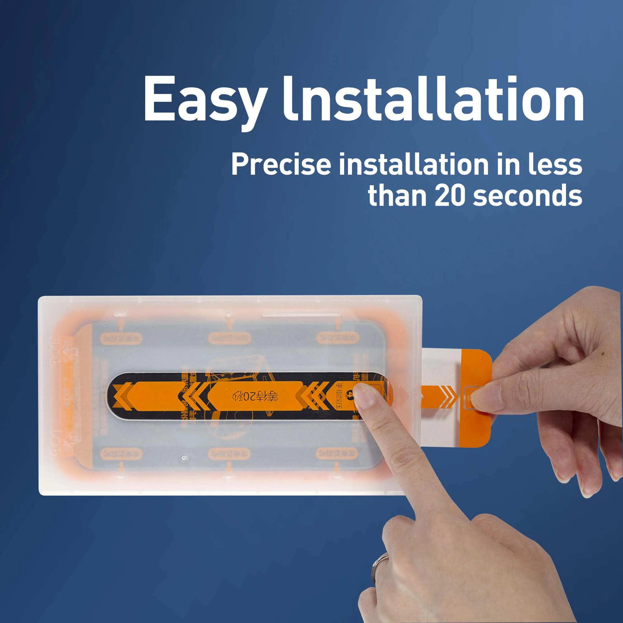 For iPhone 12 13 pro max clear privacy Easy Install tool Kit Screen Protector