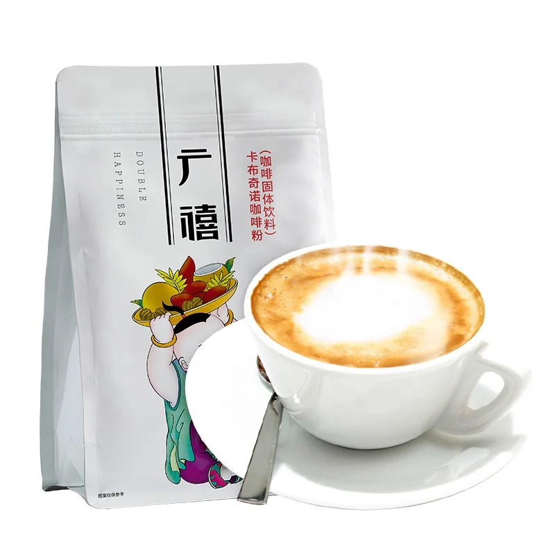 1kg Double Happiness 3 in 1 Instant Cappuccino Coffee Powder