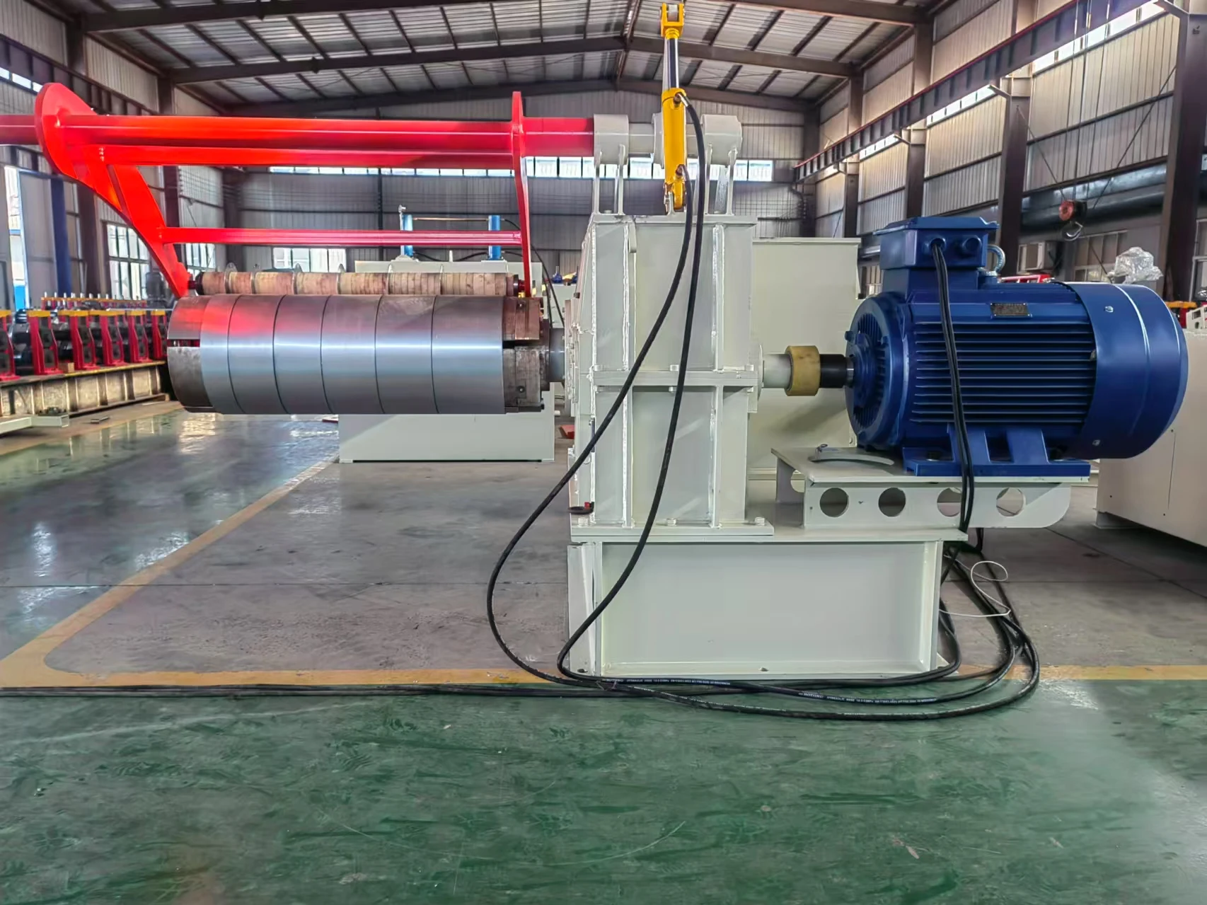 High-Speed Construction Material Slitting Line Efficient Machinery for Processing