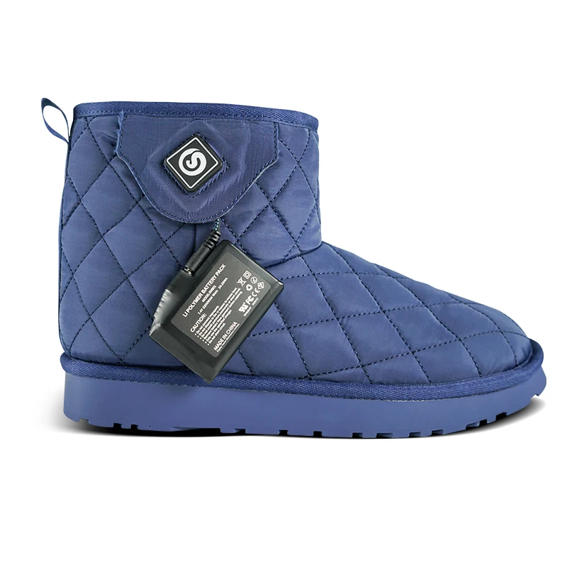 Waterproof Rechargeable Battery Electrically Heated Shoes Winter Foot Warmer Heating Boot For Women Men