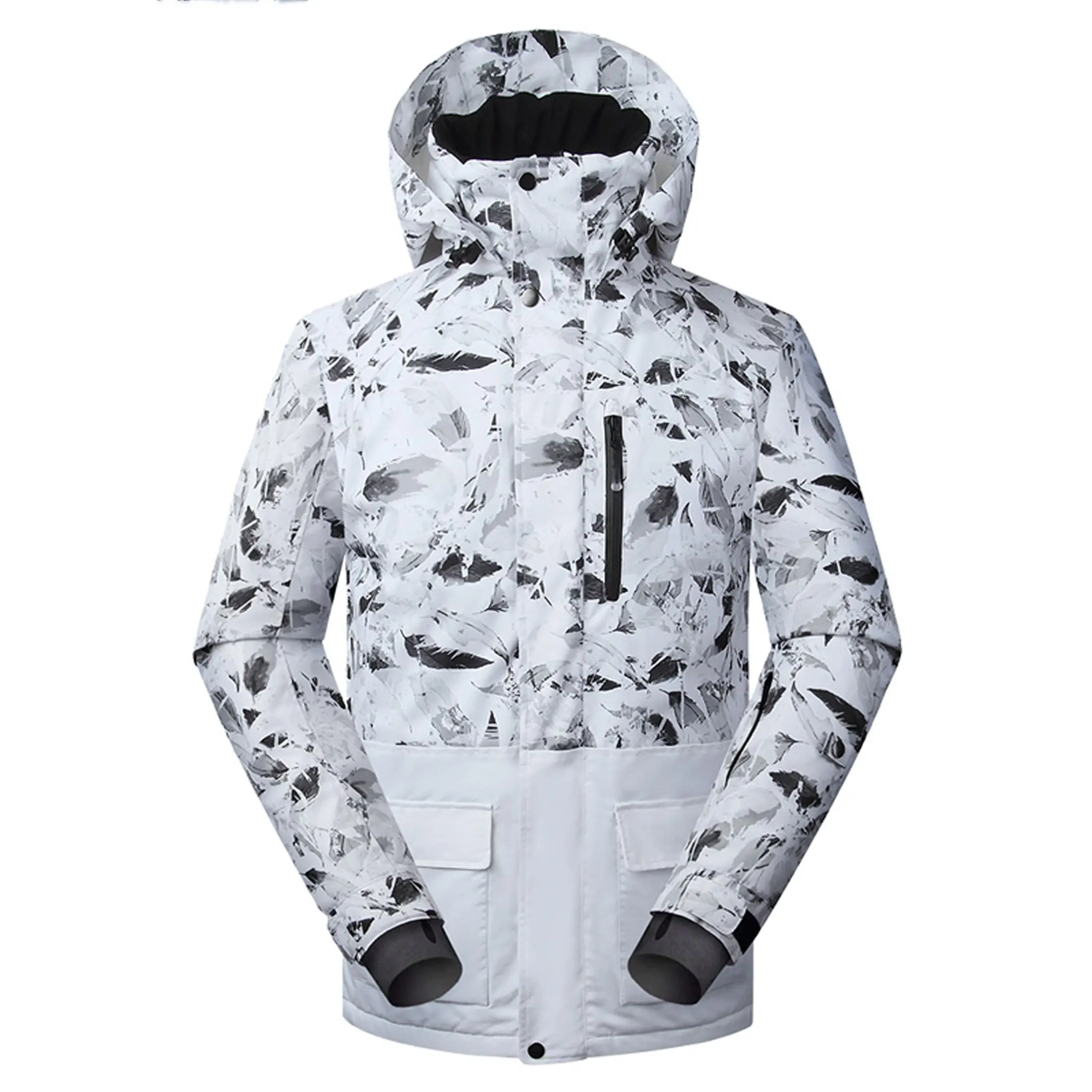 OEM Custom Adults Girl Waterproof 5000mm Winter Snow Clothing Mountain Snowboard Windbreaker Hooded Snow Ski Suit