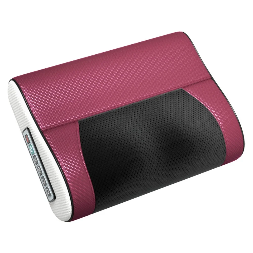 Cervical Vertebra Massager Shoulder Lumbar Vehicle-mounted Kneading Massage Pillow Hot Compress
