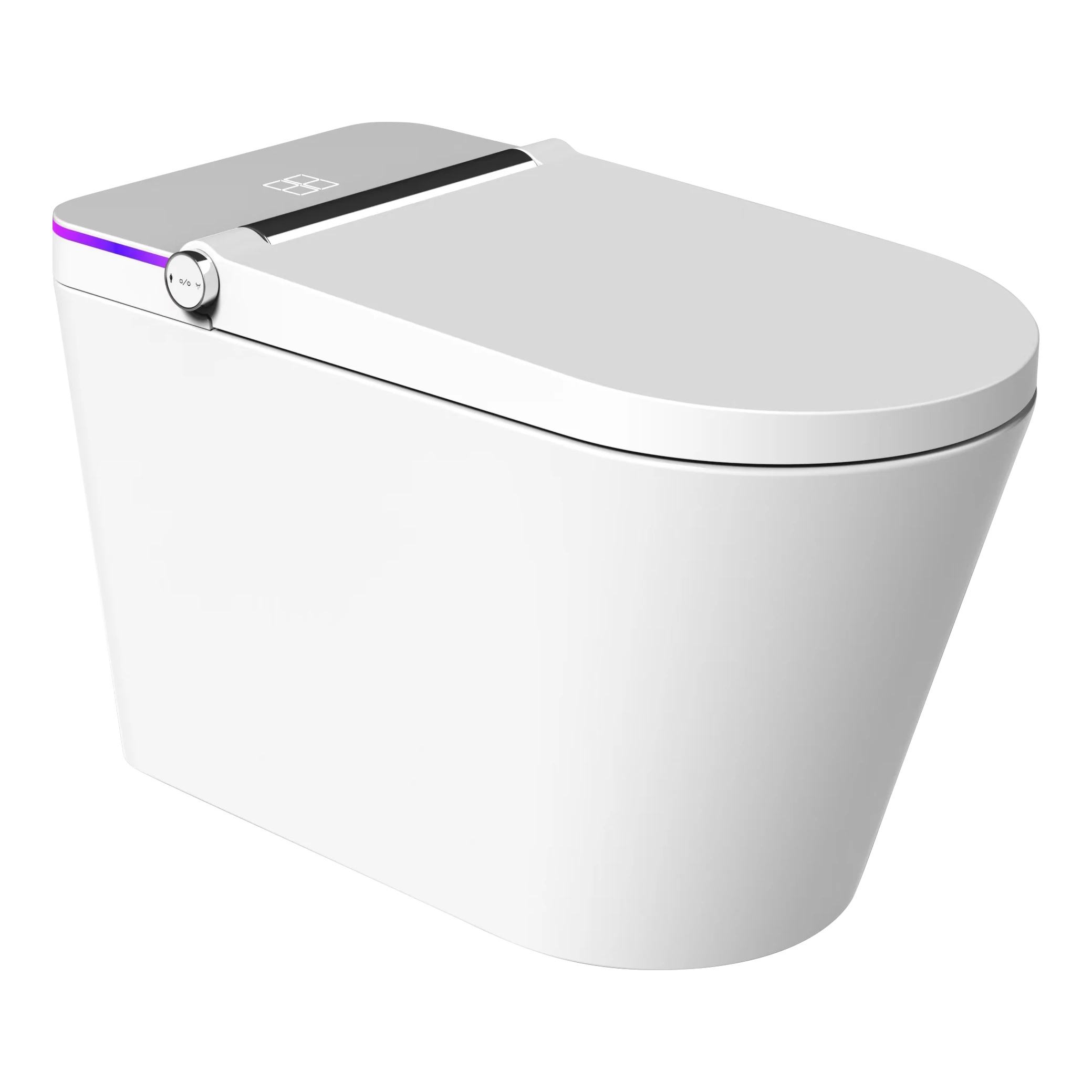 CUPC ETL Water Temperature Pressure Adjustable Nozzle Self-cleaning Intelligent Smart Toilet