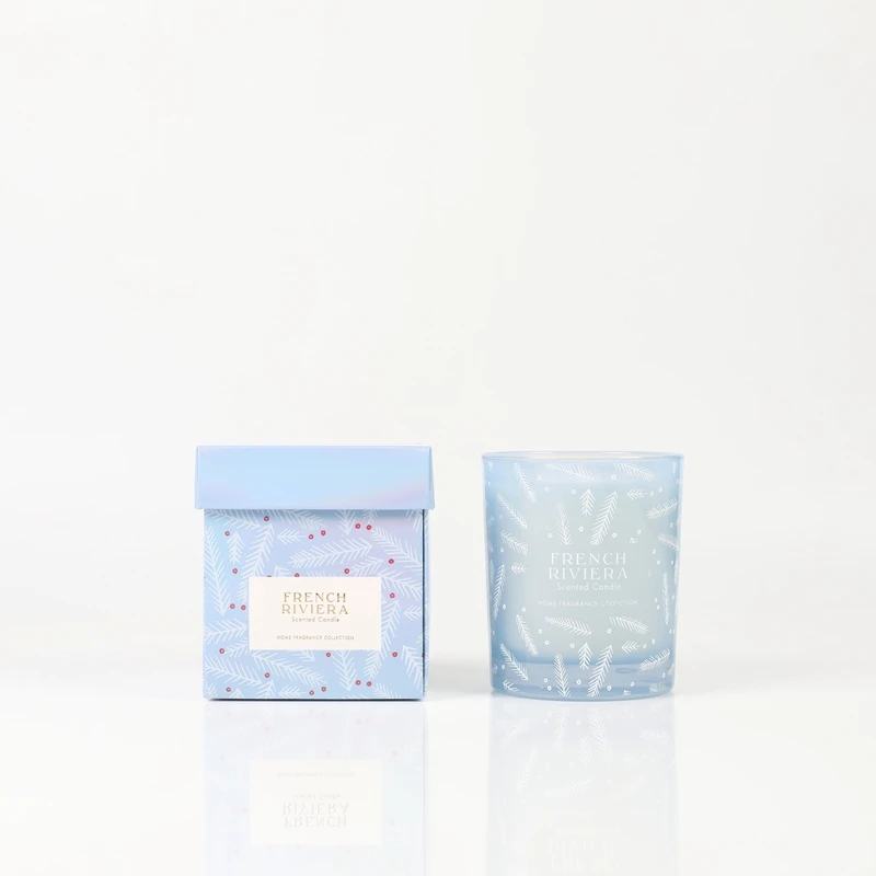 Wholesale Home oil bulk scented led candles in glass jar