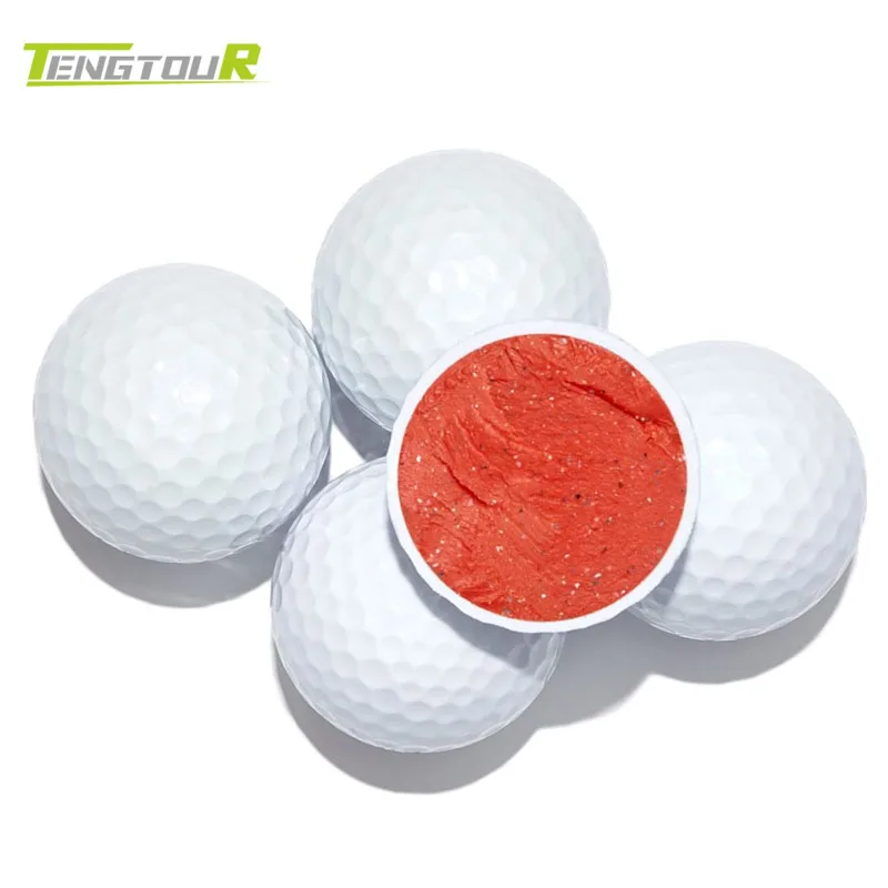 
Custom Logo 2 3 4 5 Pieces Urethane/ Surlyn Golf Balls Sport Ball Flashing Ball 