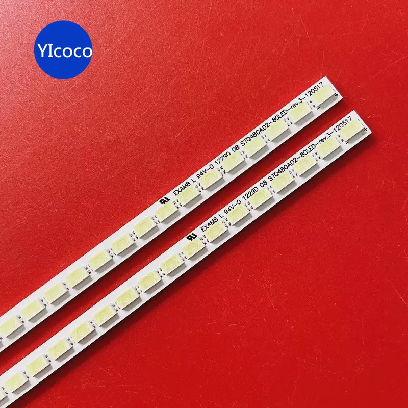 For Sanyo 48CE680 67-H94636-0A0 LED strip light STQ480A02-80LED-REV.3 LCD 48CE680 LED TV backlight