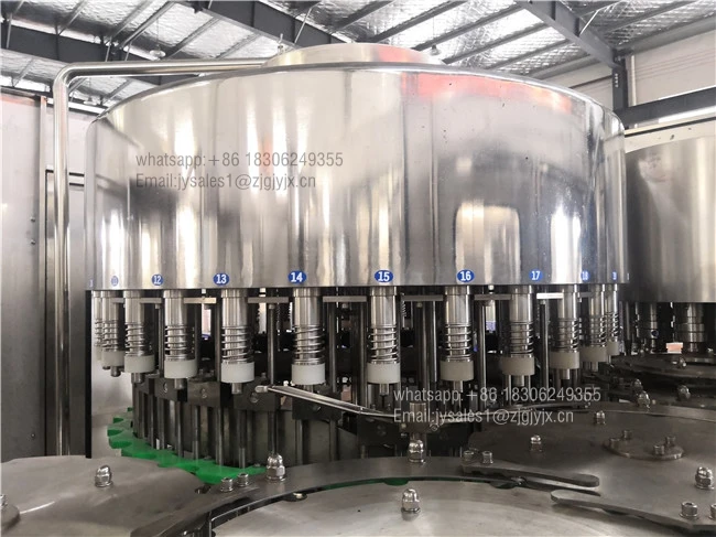 Drinking water filtering and bottling machine, water filling machinery plant, bottled water processing plant