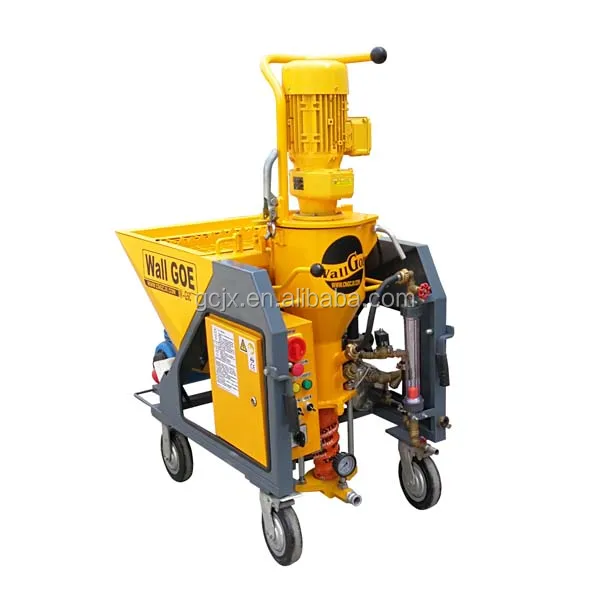 automatic putty plastering mixing machine for gypsum cement mortar