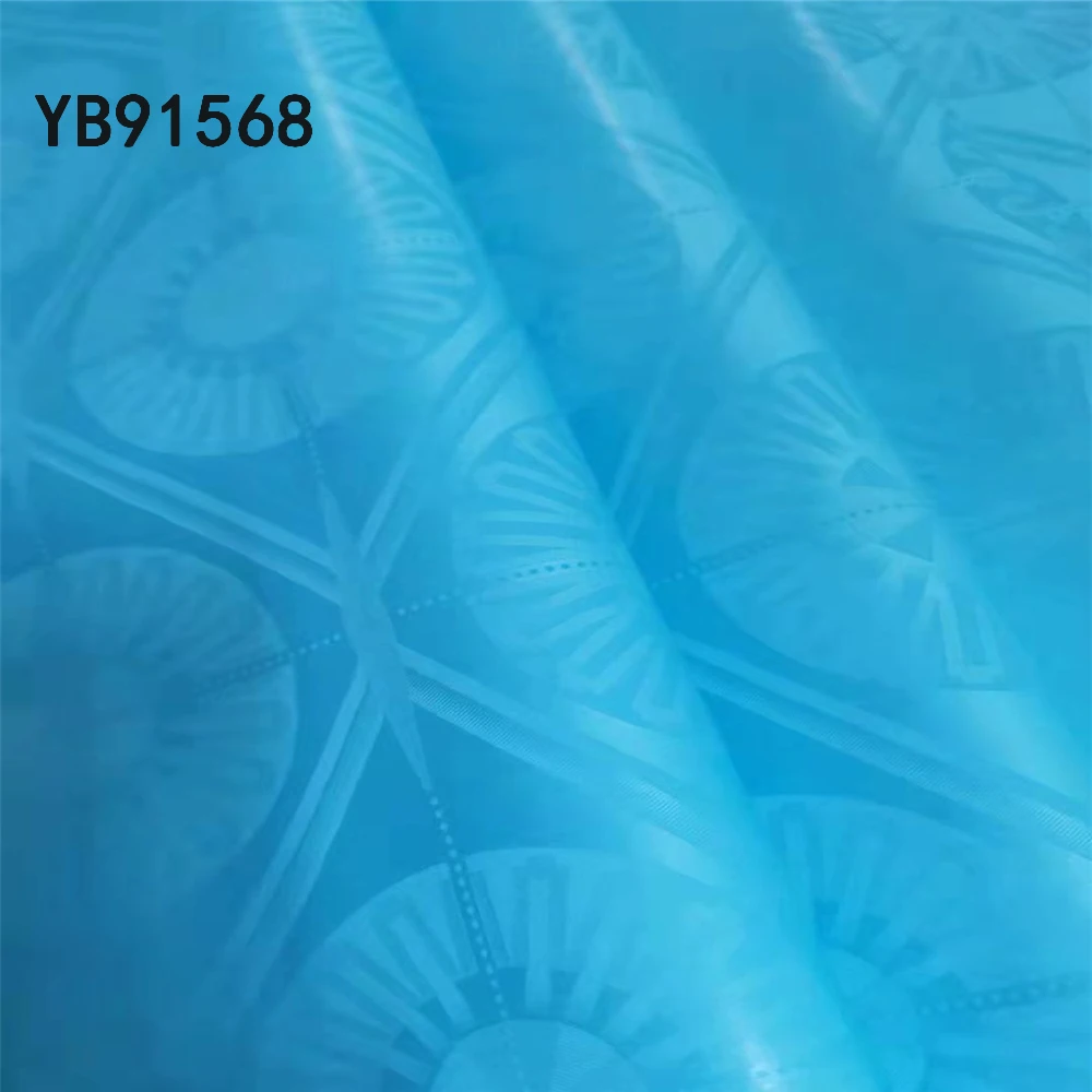 Новейший модный стиль высокое качество 5 метров 100% хлопок Водонепроницаемая жаккардовая африканская