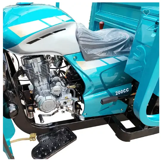 China 2023 Manufacture Gasoline 3 Wheel Motorcycle Petrol Tricycle Scooters Tricycle Price Design