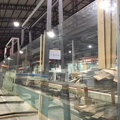 Safety sound insulation to prevent outside can be customized laminated glass using railings curtain wall doors and Windows