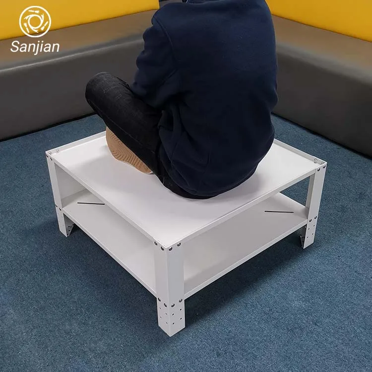 Metal Bracket Steel Custom Black Coat Painting Washing Machine Base Frame