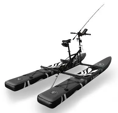 Inflatable Pontoons,Pontoon Boat Accessories Inflatable Tubes Boat Water Bike Parts Banana Float White Buoy floating