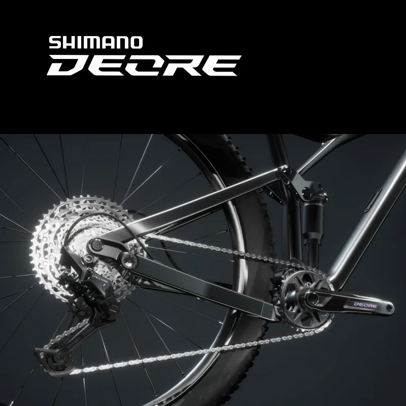 SHIMANO DEORE M6100 m6000 1x12 запчасти для велосипеда групповая комплектация с переключателем на заднюю цепь, кронштейн, кассета, набор групп звездочек