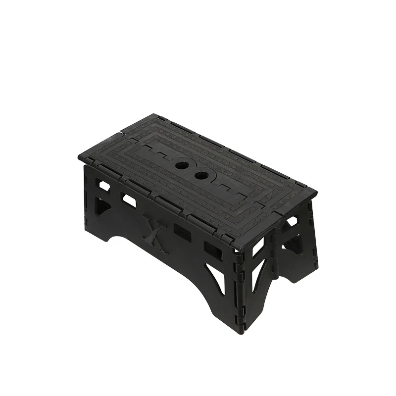 Folding Step Stool, 13-Inch Wide, Non-Slip for Indoor and Outdoor Use