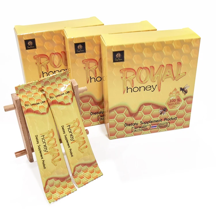 Wholesale honey under its own brand benefits men with natural high-quality honey sachets