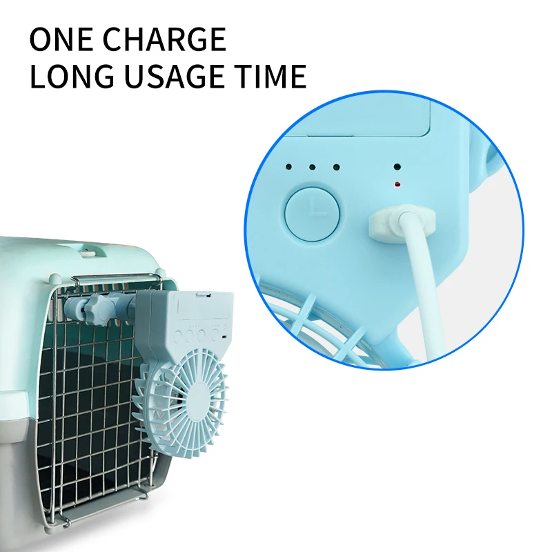 2022 Pet Accessories for Dogs Cats Mini Pet Fan 12 Plastic Ceiling Air Cooling Fan