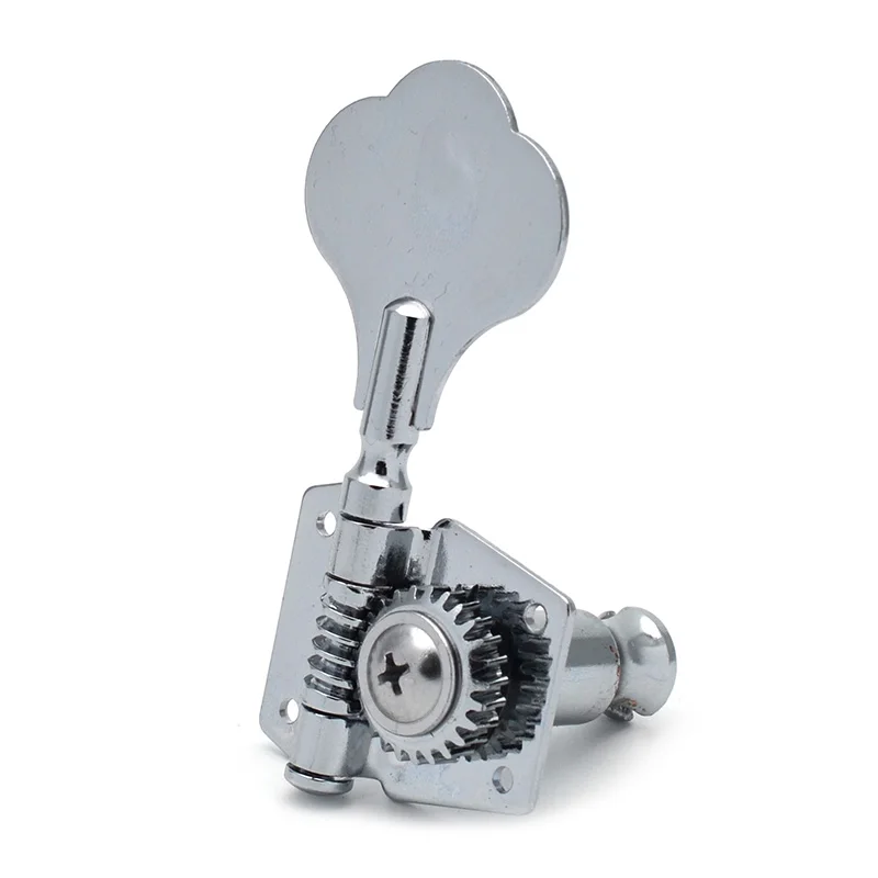 Opened Electric Bass Guitar Tuning Pegs Machine Heads