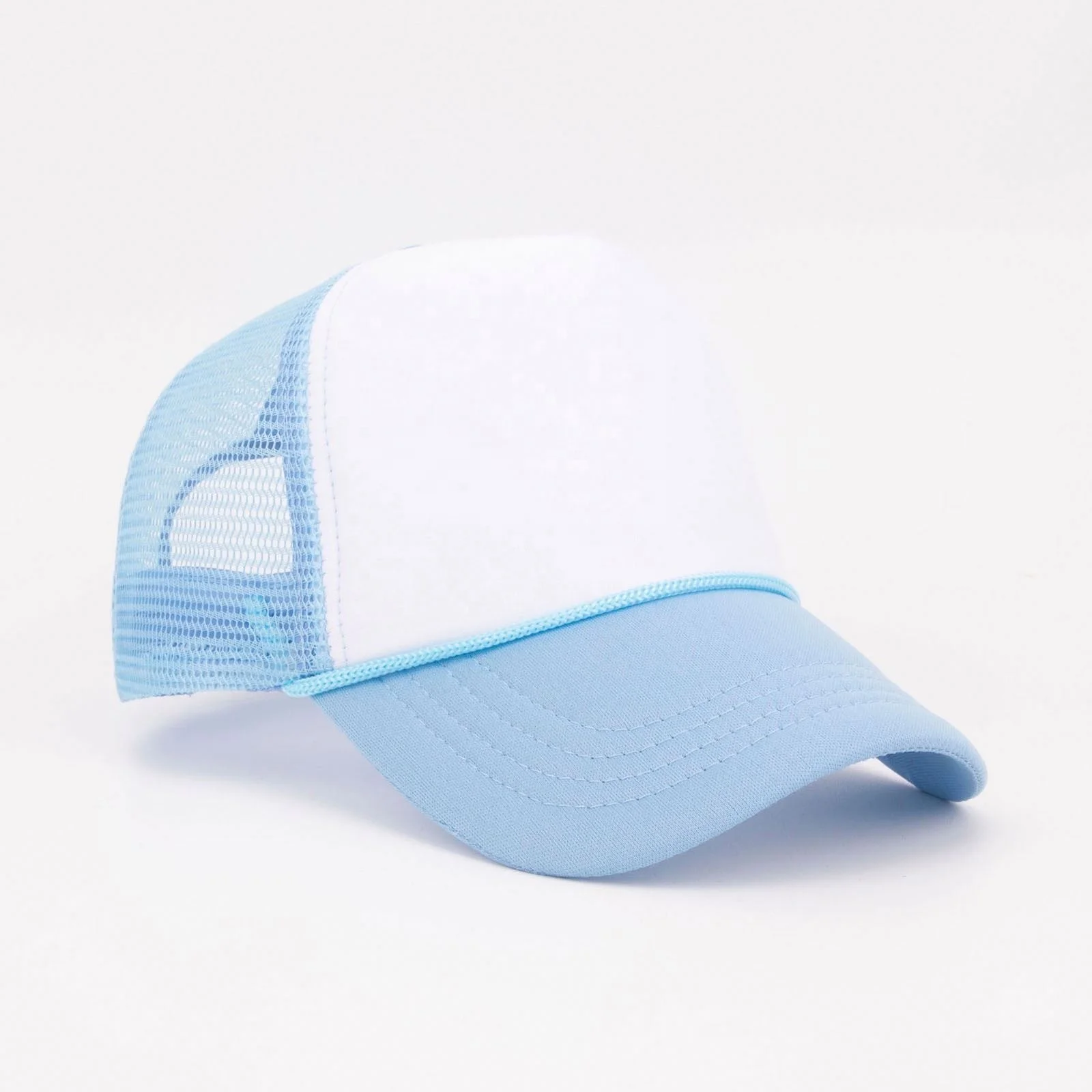 Wholesale Baseball Cap With Mesh Foam Hat Custom Logo Trucke Chiffon Hijab Baseball Cap Baseball Usa Cap