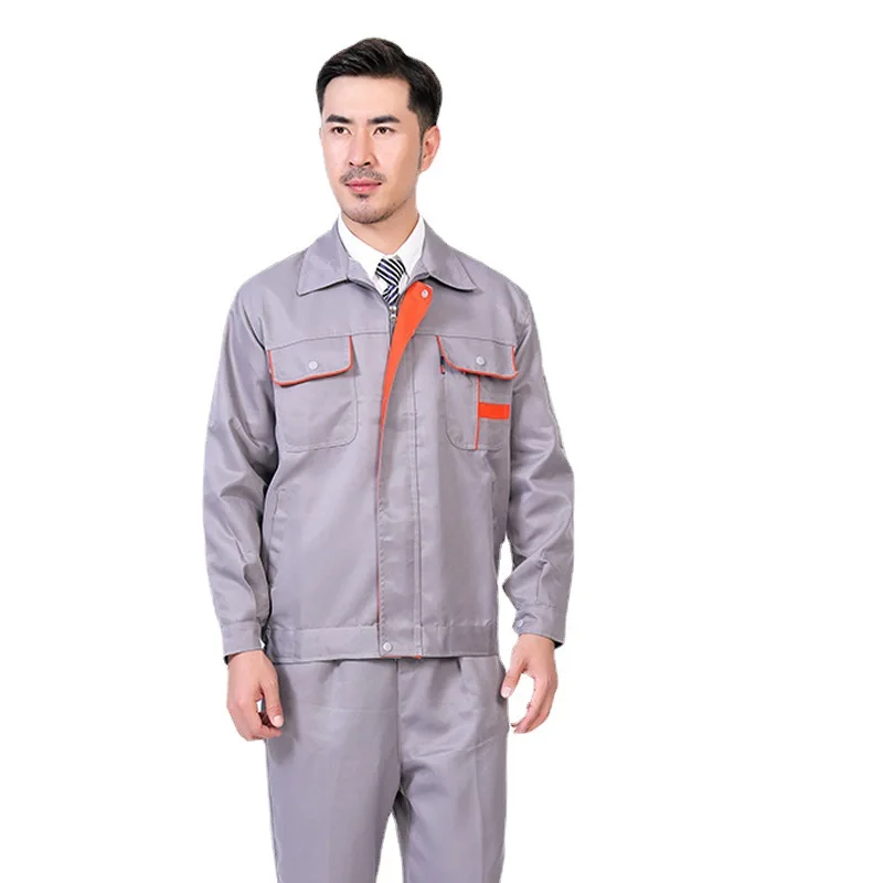 
Sidiou Group Factory Clothes Car Wash Worker Suits Wear-resistant Auto Repair Safety Workwear Long Sleeve uniforms workwear 