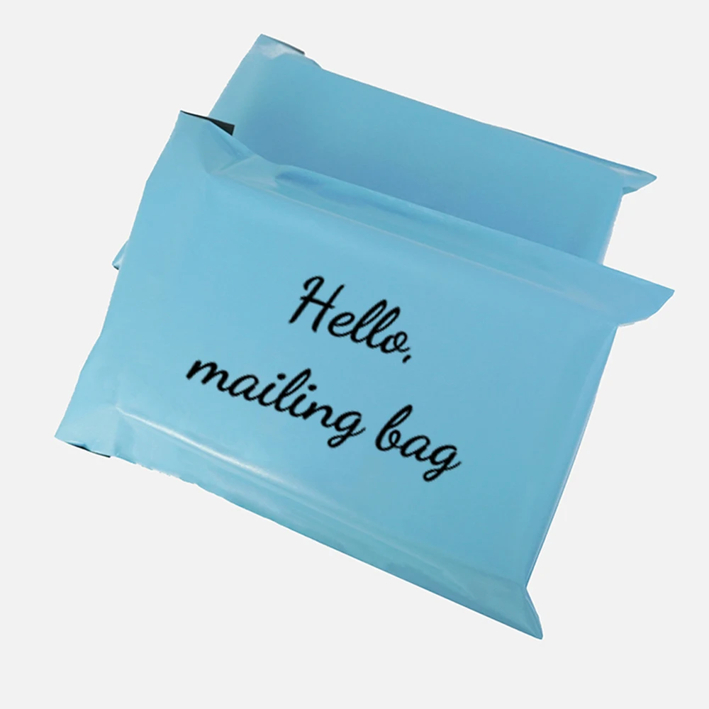 biodegradable bamboo courier bag post custom 19x24 Inch Teal 50 Pack Extra Large S automatic bagger Poly Mailers