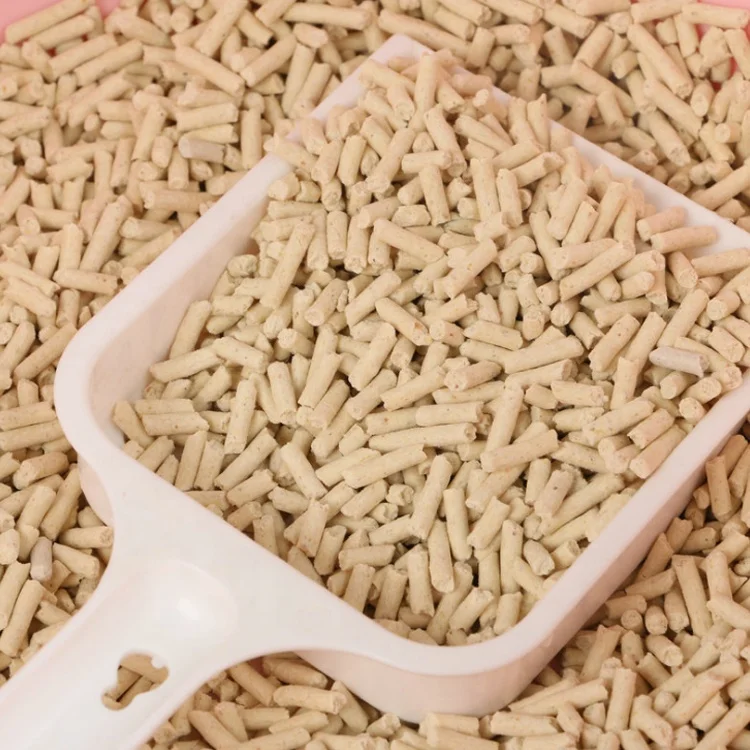 wholesale oem eco friendly flushable clumping bulk tofu cat litter manufacturers