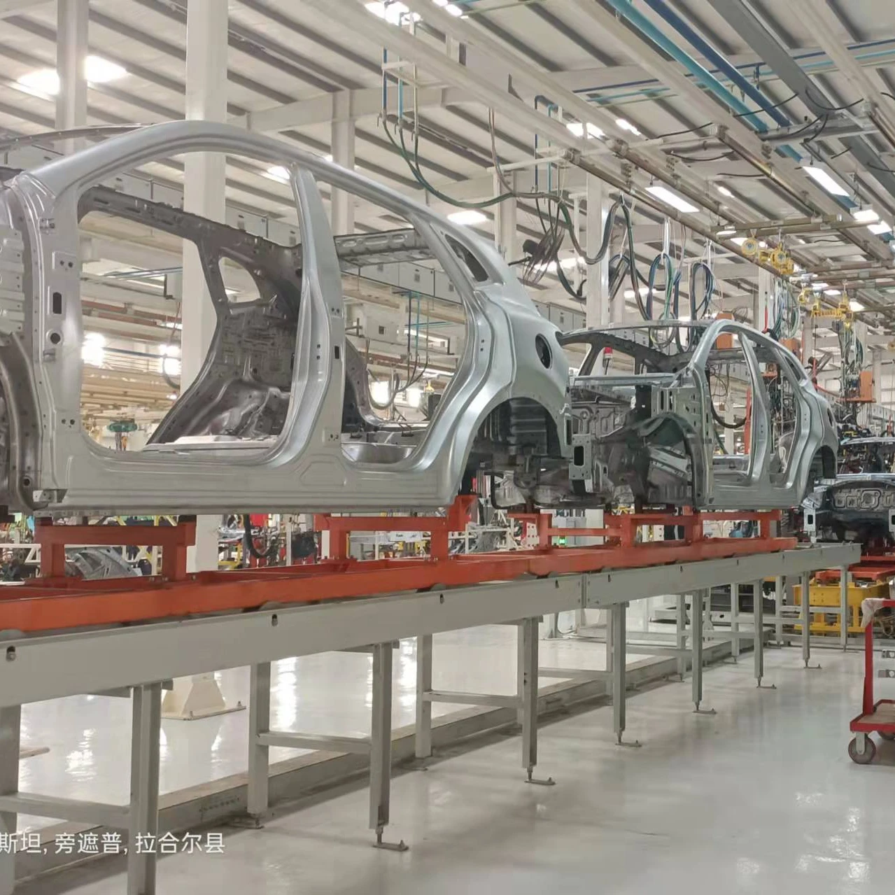 Automatic Mini Car Assembly Line Frame Machine Auto Body