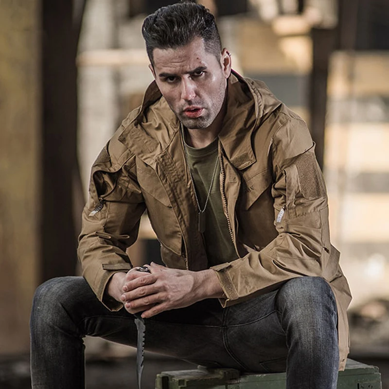 m65 jacket camouflage uniform outdoor sportswear tactical trench coat American style M65 jacket