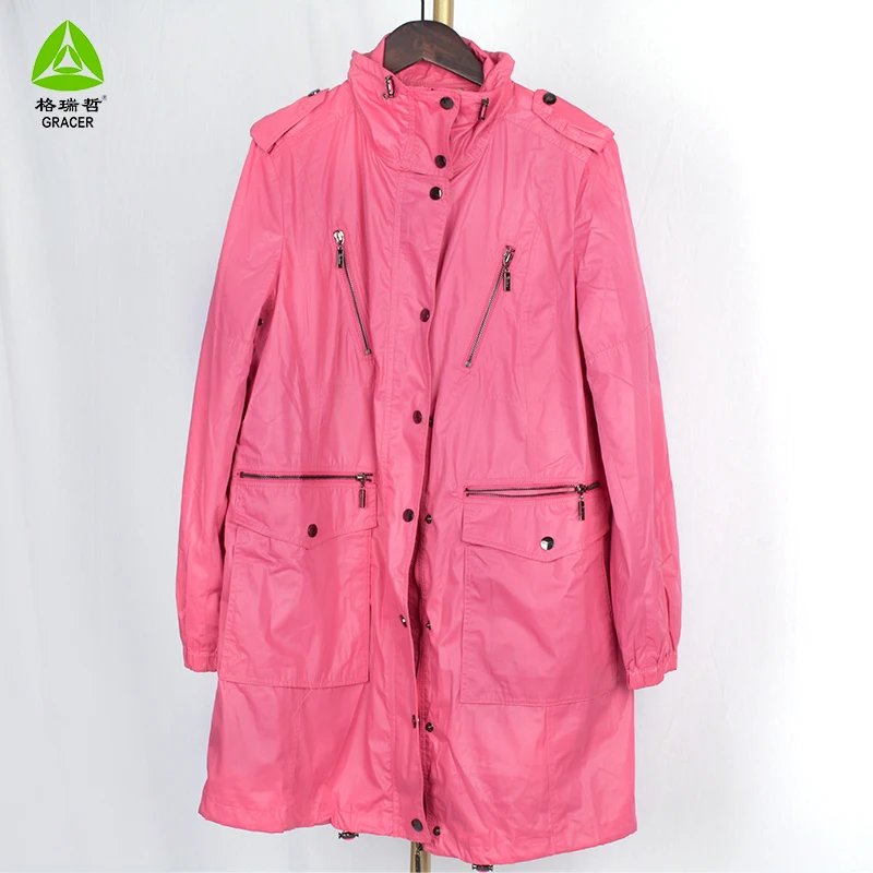 formal mixed classic work trench coats plus size used clothing trench coats import used clothes to in india