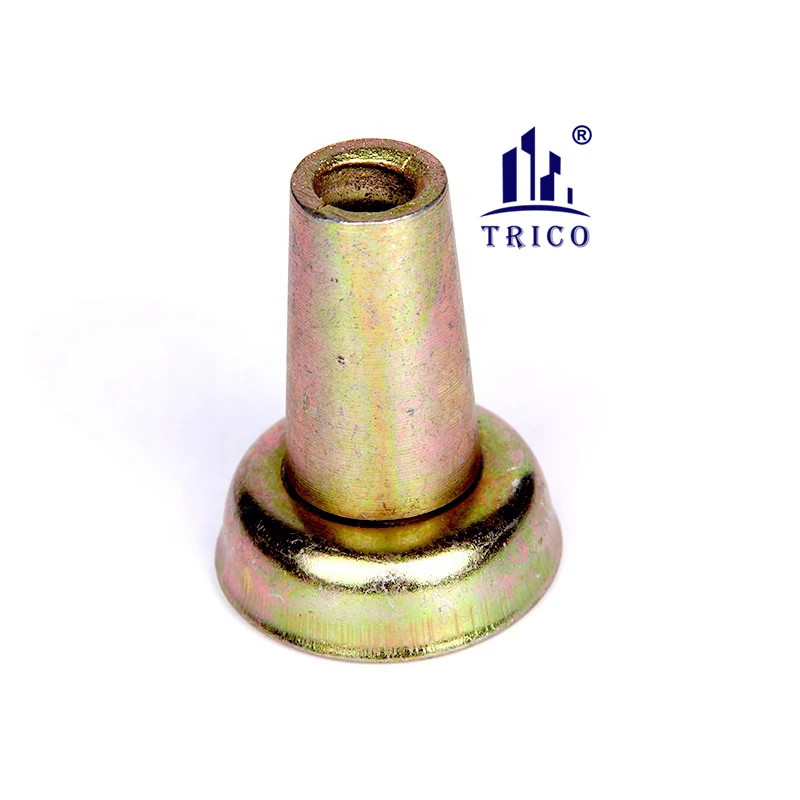 Concrete Formwork Tie Rod System 15/17mm Galvanized Casting Steel Climbing Cone Nut