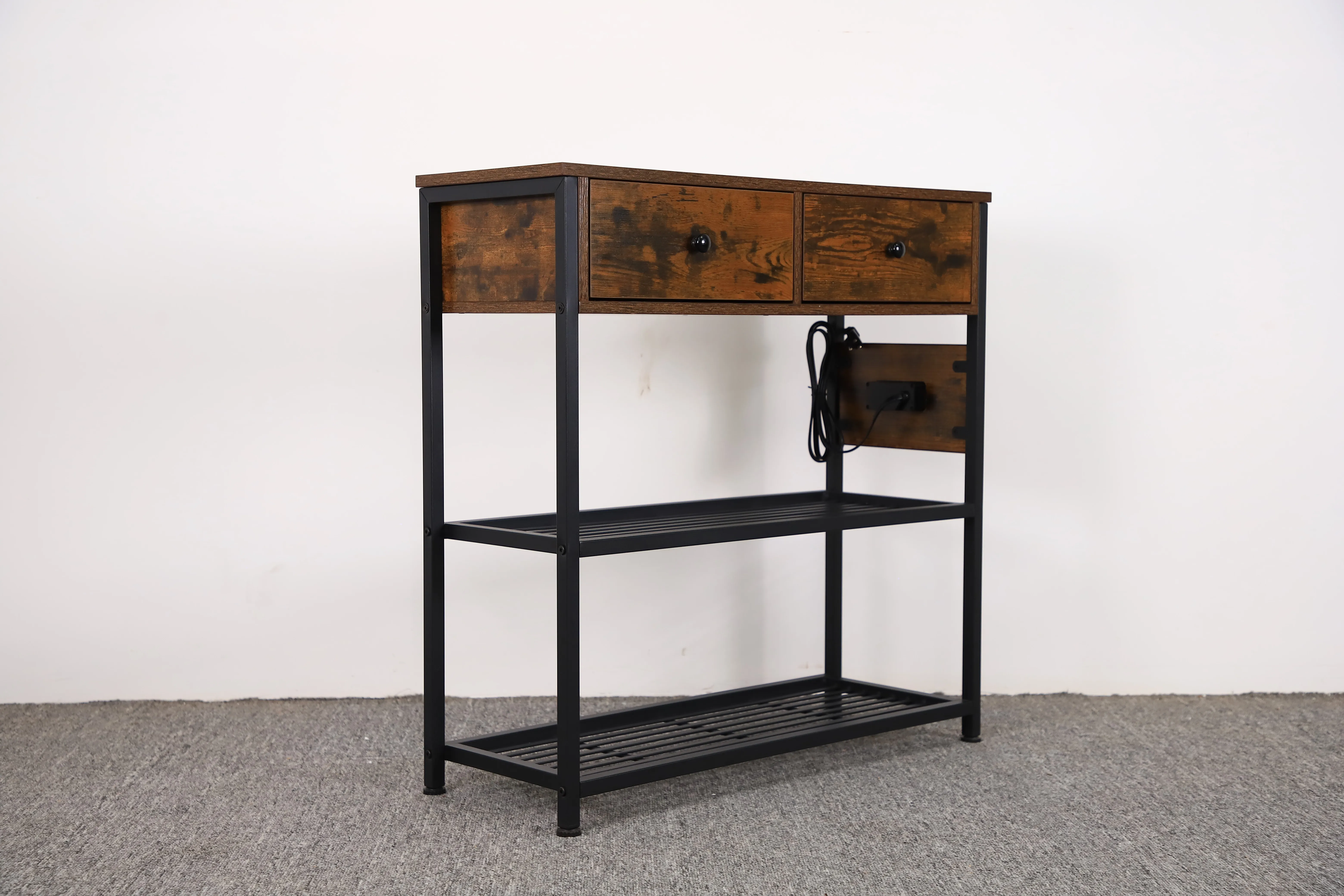whole sale Luxury and Convenient high quality and practical home console table with drawer home furniture console entry table