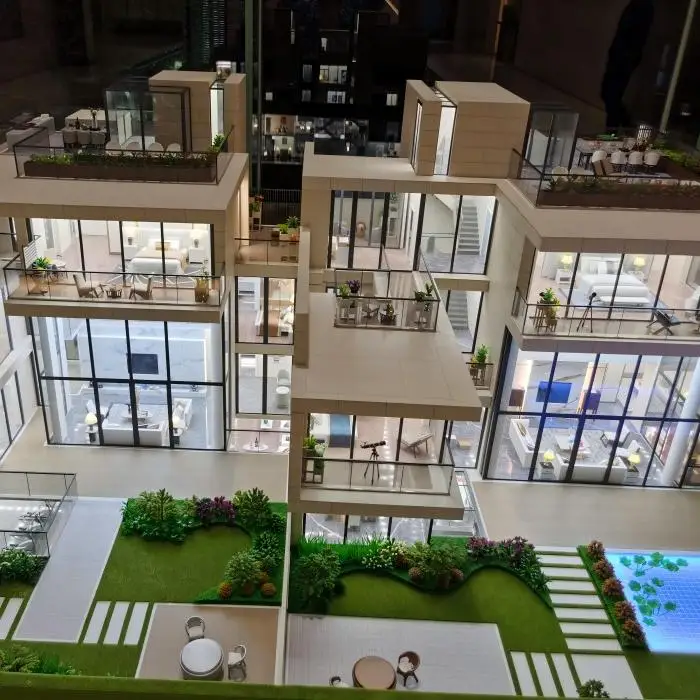 Custom Scale Model for exhibition Architectural Scale Model Miniature Model Interior Architectural Building