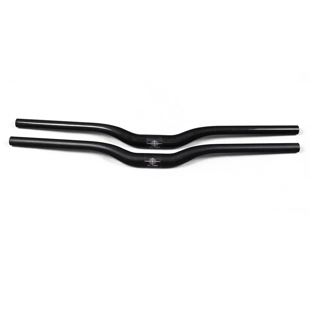 Airwolf MTB Handlebars Flat/Riser Handle Bars Mountain Bike 580/600/620/640/660/680/700/720mm Carbon Handlebar Mtb