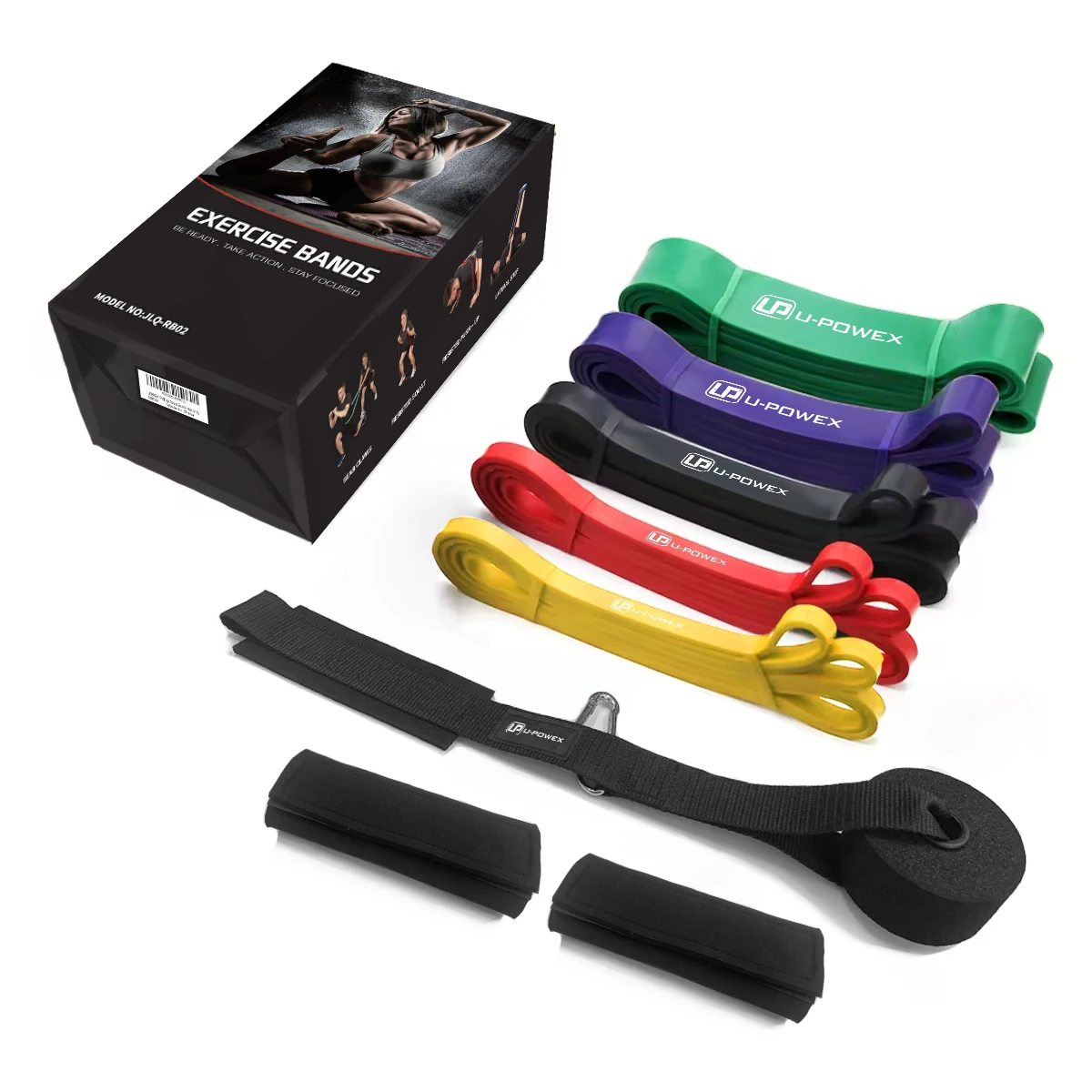 Heavy Duty Latex Resistance Band Exercise Elastic Training Band For Sport Strength Pull Up Assist Bands