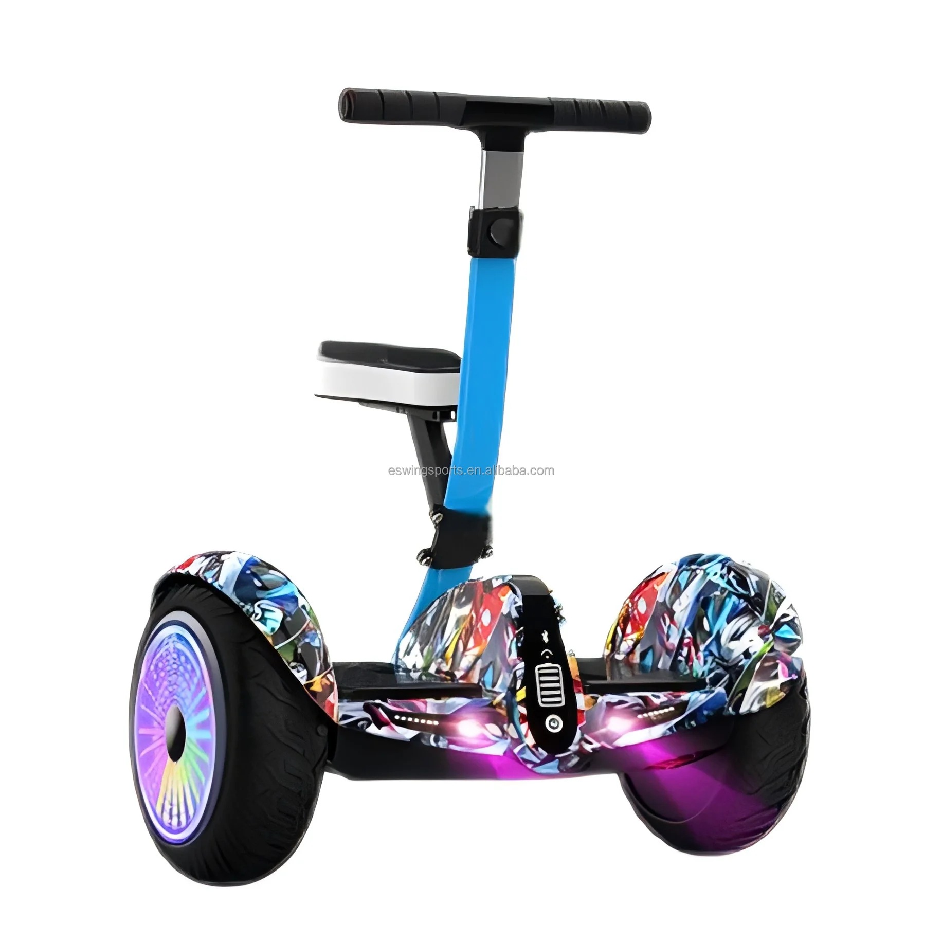 11 Inch High Quality Self Balancing Scooter 350W Dual Motor Seat Handlebar Control Hoverboard Eléctrico With App