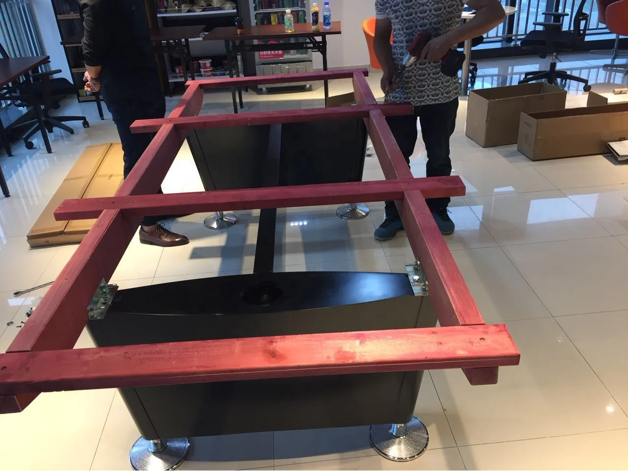 High-end billiards table multifunctional low price 9ft indoor billiards table for Home Hotel Cafe Bar