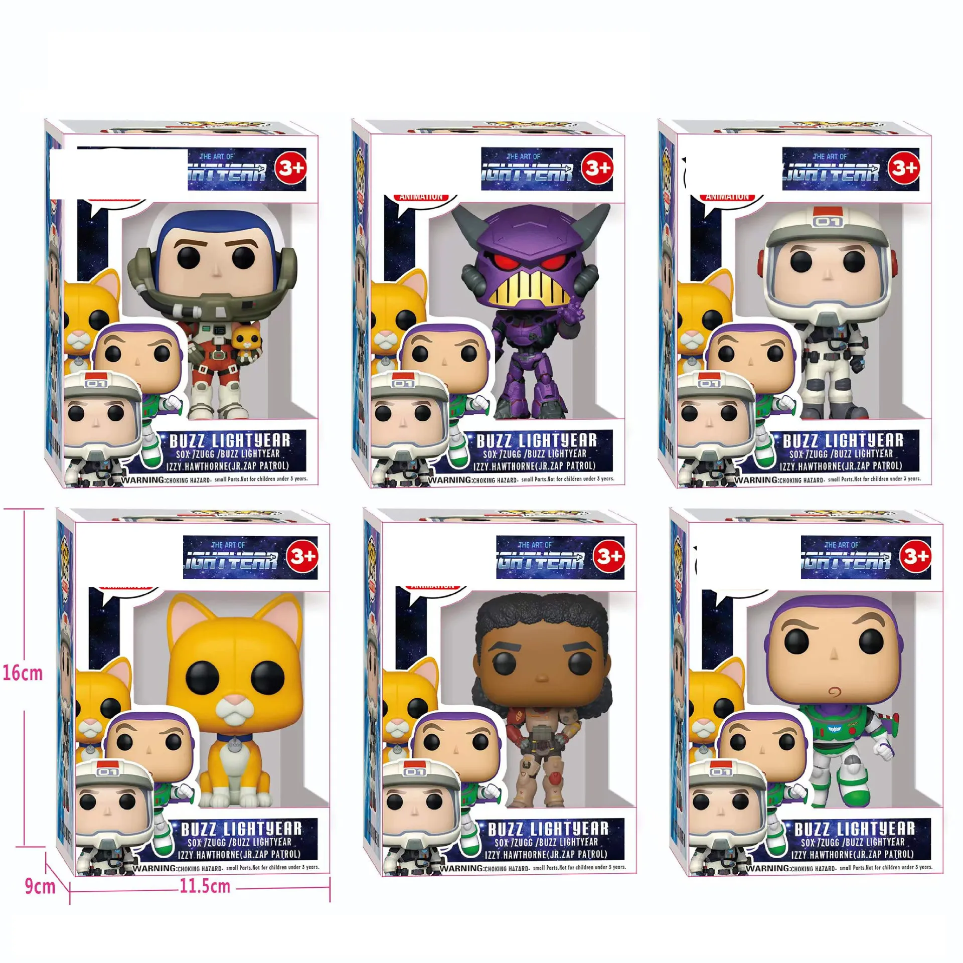 Wholesale Pop Vinyl Toy Factory Story Buzz Light Year Alien Woody Ornaments Decoration Action Figure Collection Model Toy