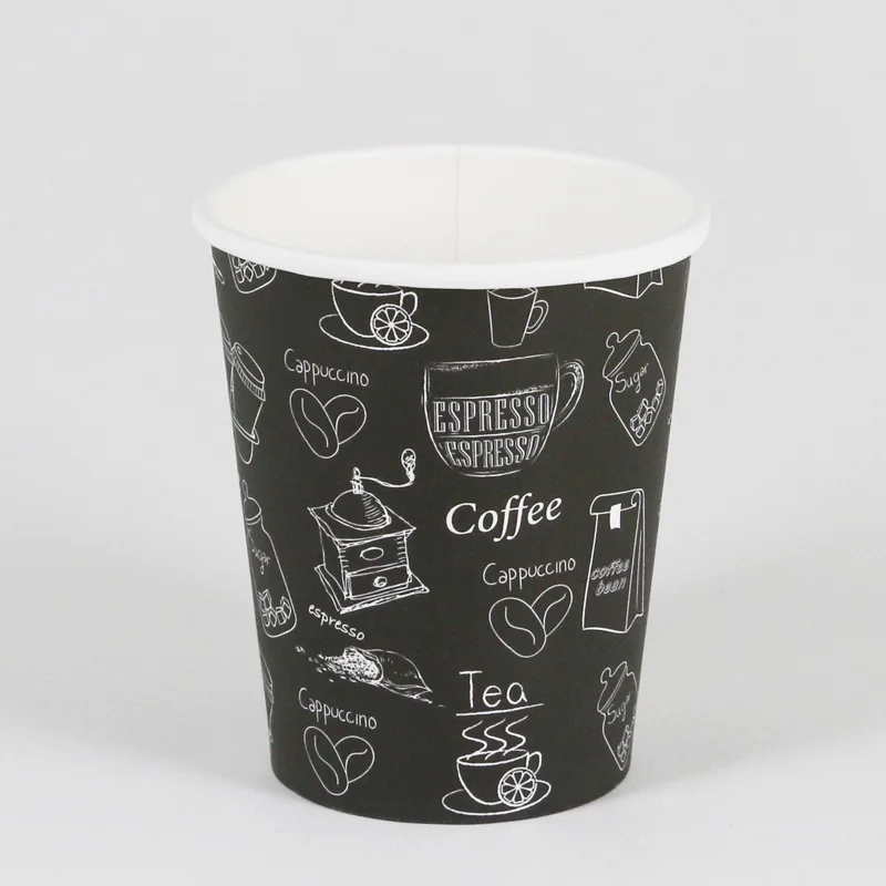 8 oz  Plastic Lids PS disposable coffee cups