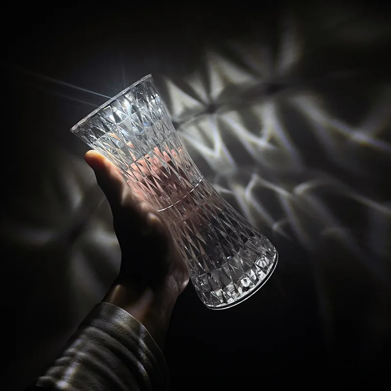 Wholesales 270ml Crystal Touch Control usb Colorful Night Light Led mini Table Lamp Cool Mist Bedroom Humidifier