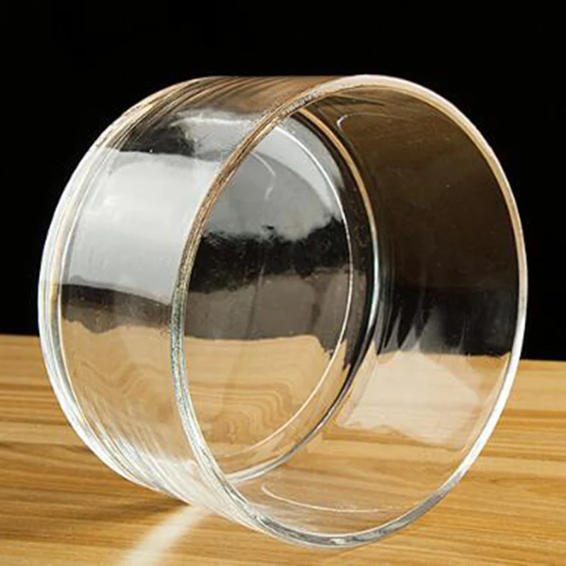 D11*H8cm wide glass cylinder vase