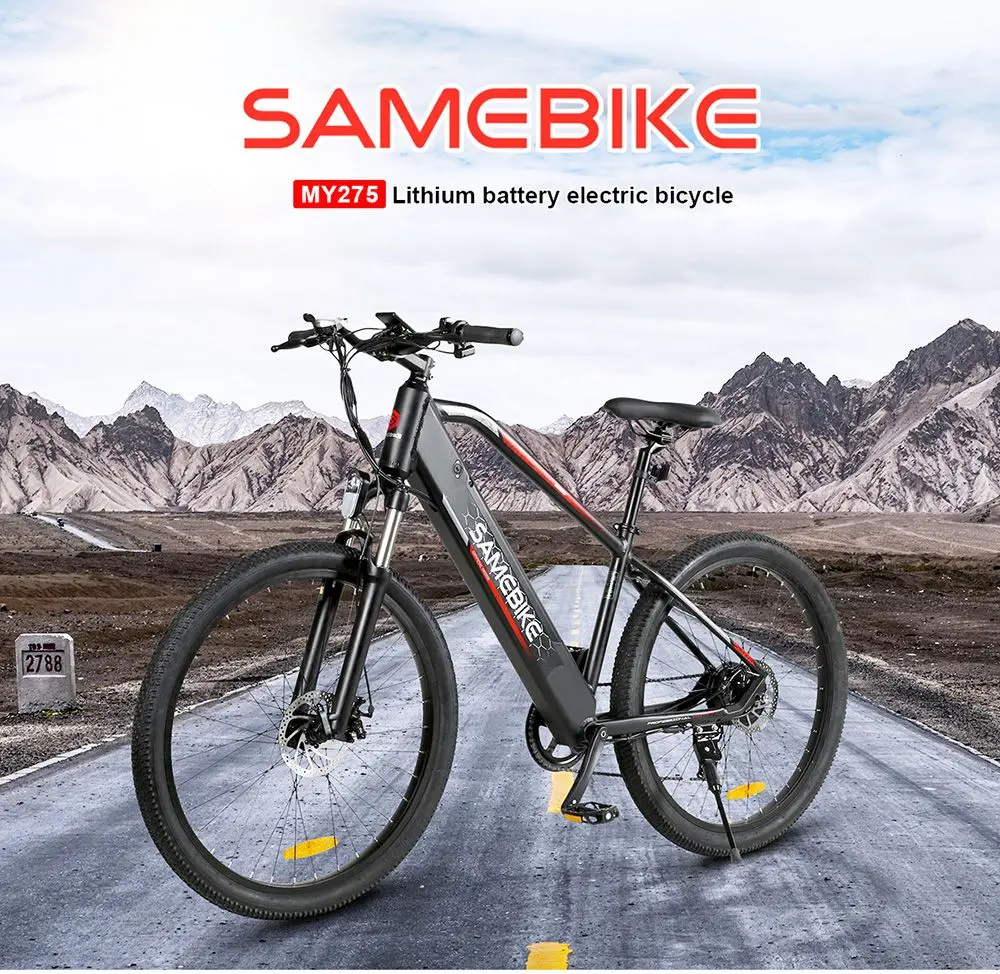 Samebike My275 Ebike Electric City Bike 26 275 500W Trek Mountain Bike